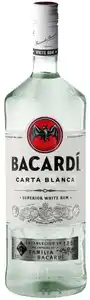 BACARDI Carta Blanca oder Spiced Rum oder Razz, 1,5-l-Fl.