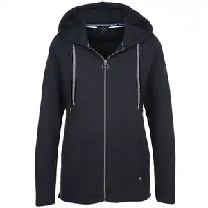 Damen Sweatjacke mit Kapuze Marine