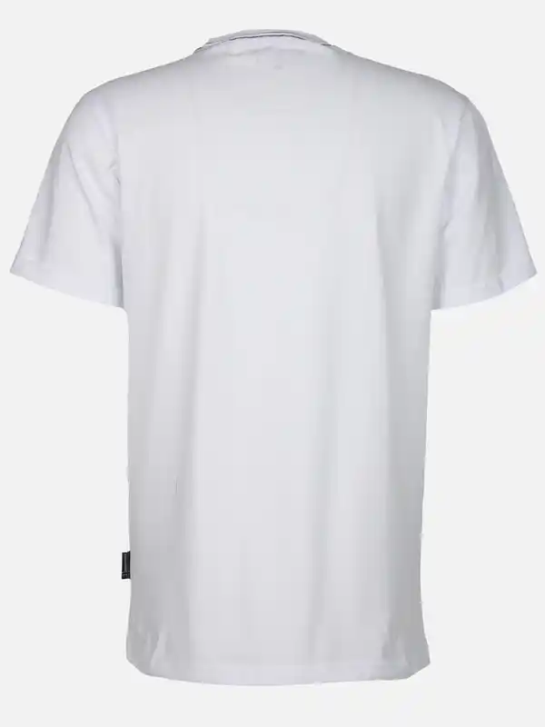 Bild 2 von Herren T-Shirt mit großem Frontprint Weiß