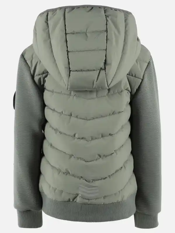 Bild 2 von Kinder Hybridjacke mit Kapuze Grün