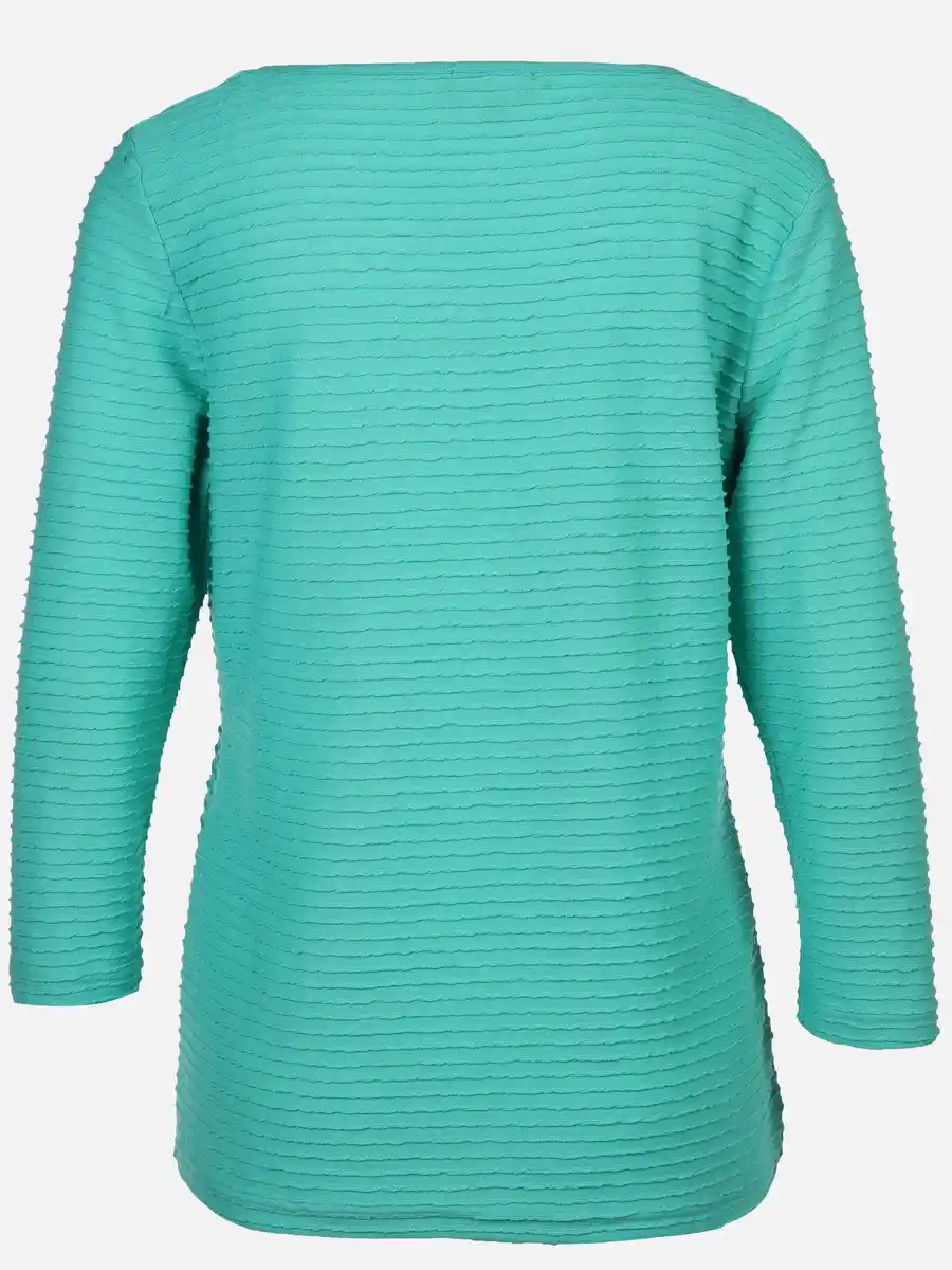 Bild 2 von Damen Strukturshirt mit 3/4 Arm Türkis