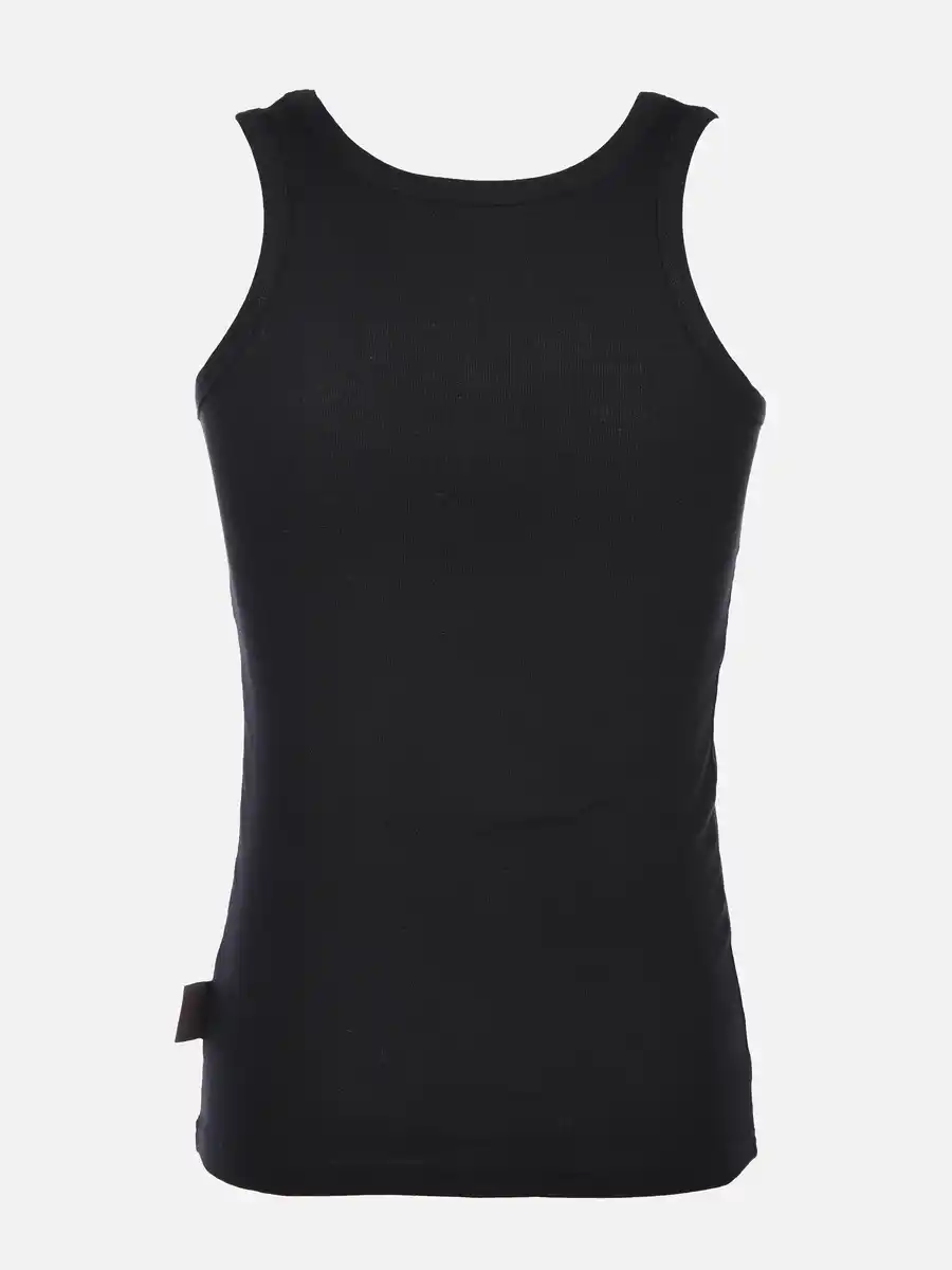 Bild 2 von Herren Bio Unterhemd im 2er Pack Schwarz