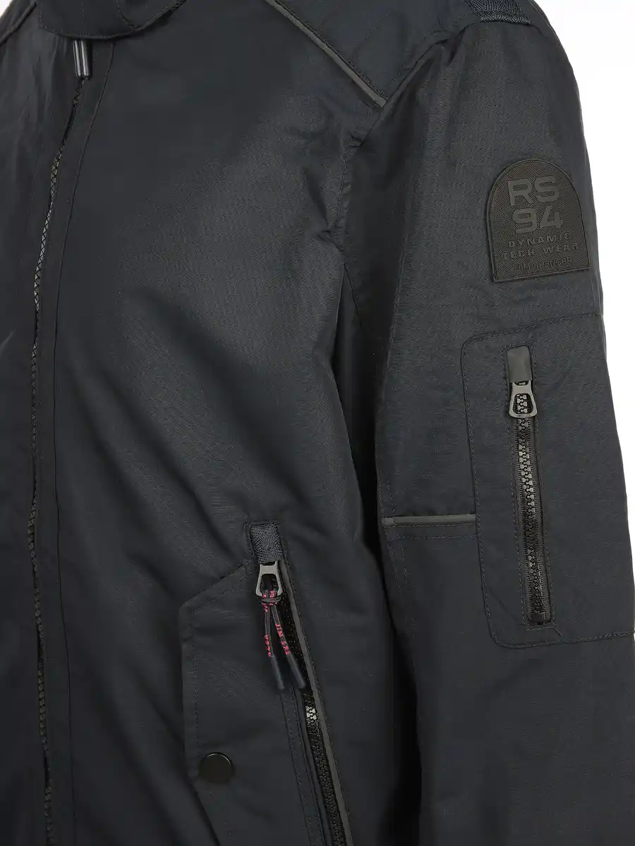 Bild 4 von Herren Funktionsblouson mit Kapuze Blau