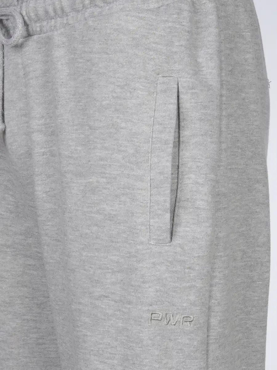 Bild 4 von Herren Jogginghose mit offenem Beinabschluss Grau