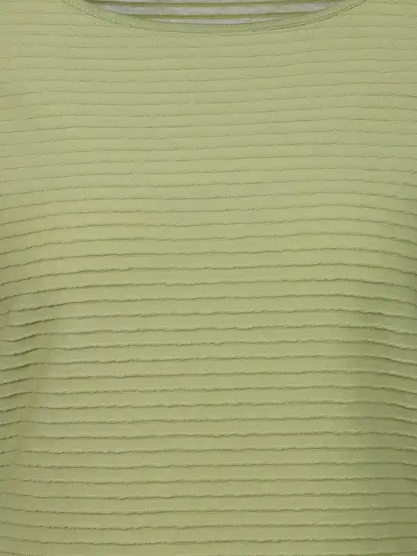 Bild 3 von Damen Strukturshirt mit 3/4 Arm Grün