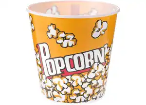 Popcorn-Eimer aus Kunststoff