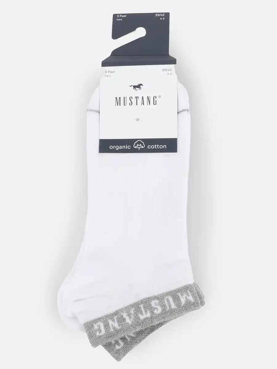 Bild 3 von Herren Sneaker Socken im 3er Pack Weiß