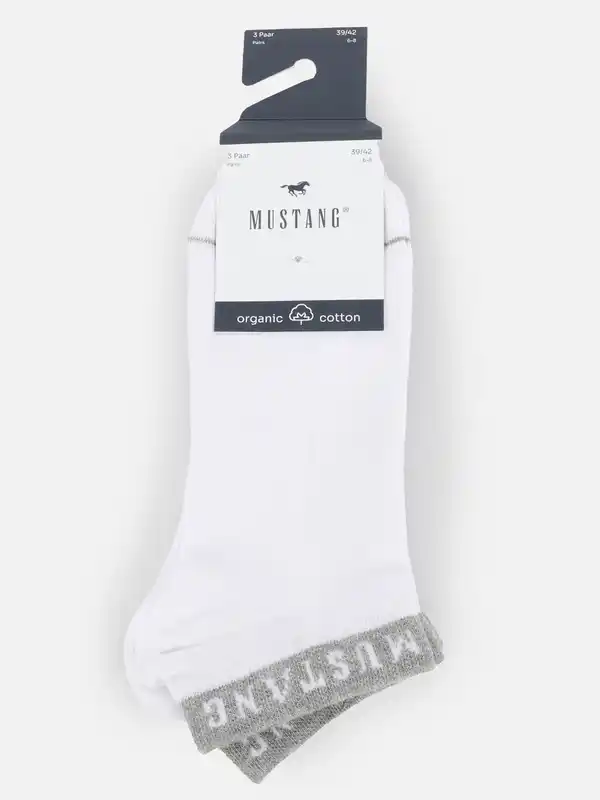 Bild 3 von Herren Sneaker Socken im 3er Pack Weiß