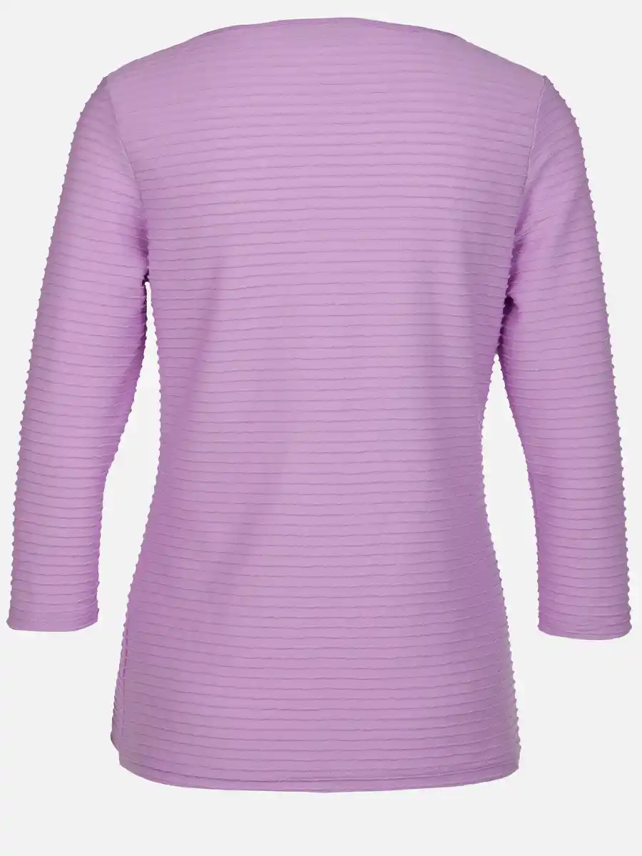 Bild 2 von Damen Strukturshirt mit 3/4 Arm Lila