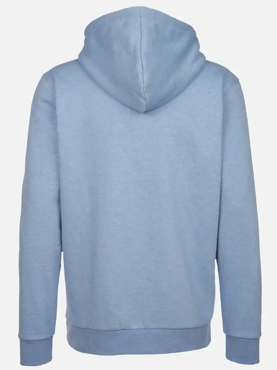 Bild 2 von Herren Hoodie in melierter Optik Blau