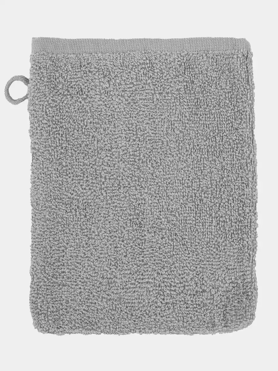 Bild 1 von Waschhandschuh unifarben 16x21cm Grau