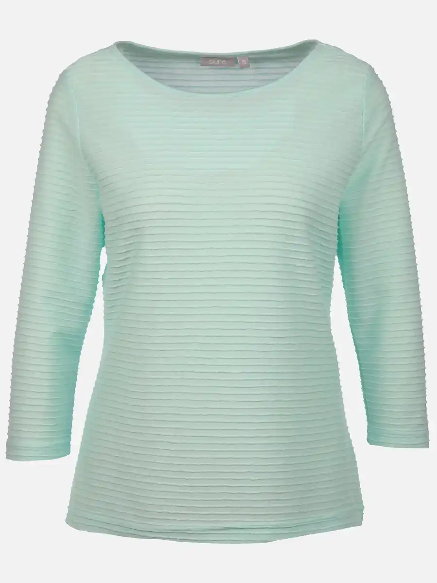 Bild 1 von Damen Strukturshirt mit 3/4 Arm Grün