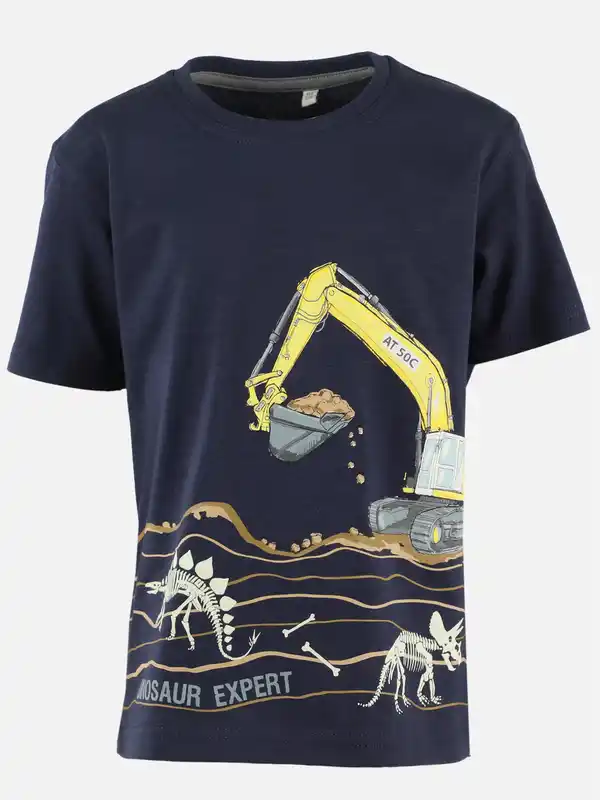 Bild 1 von Jungen Shirt mit Frontprint Marine