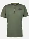 Bild 1 von Herren Henleyshirt im Used Look Oliv