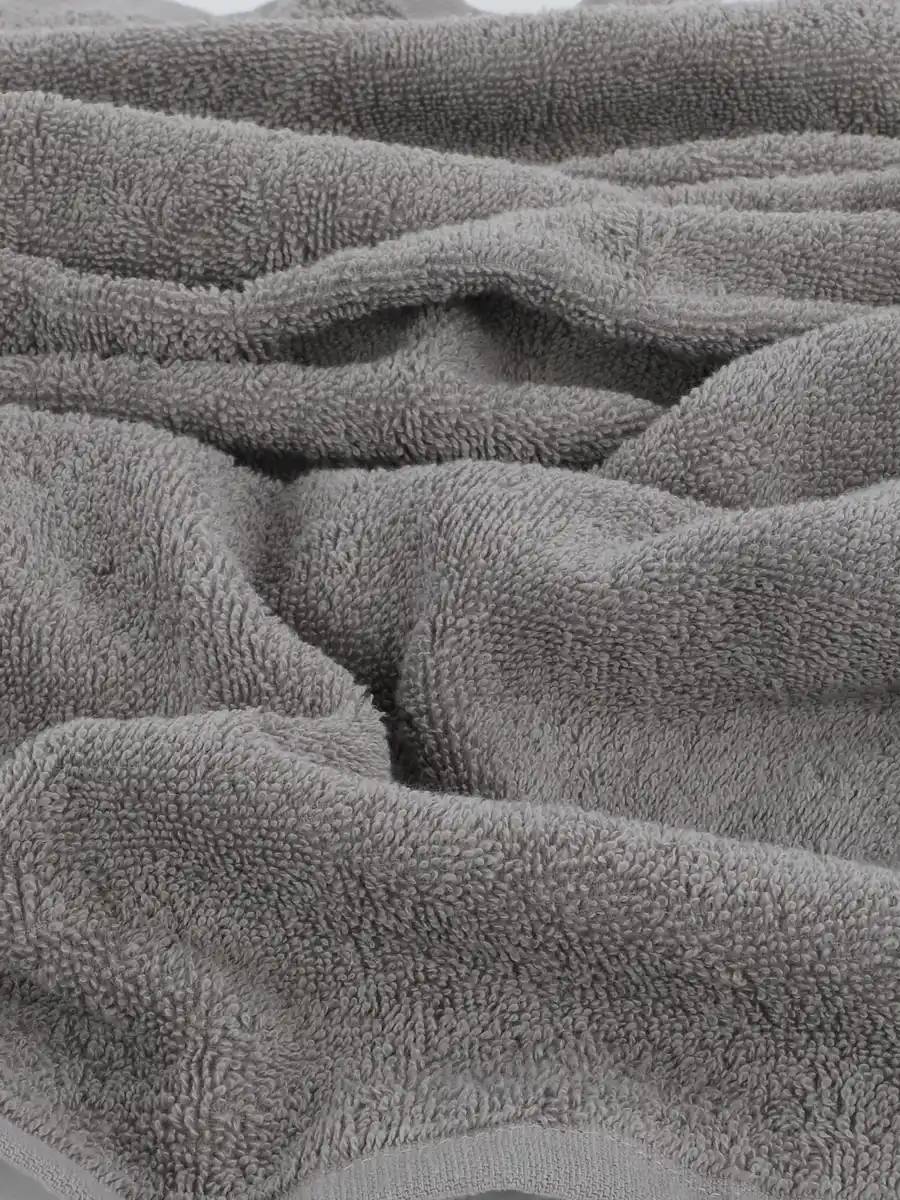 Bild 2 von Handtuch unifarben 50x90cm Grau