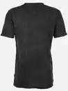 Bild 2 von Herren T-Shirt mit Print in Used Optik Schwarz