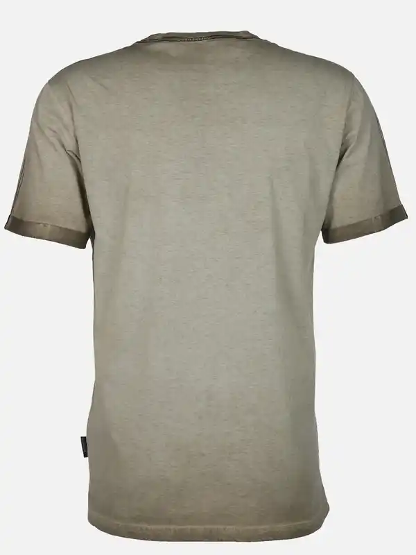 Bild 2 von Herren T-Shirt mit großem Frontprint Beige