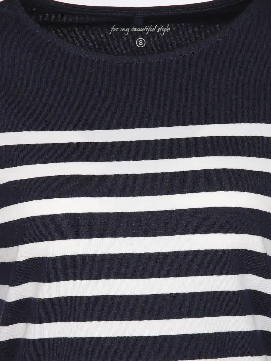 Bild 3 von Damen Shirt mit Streifen Marine