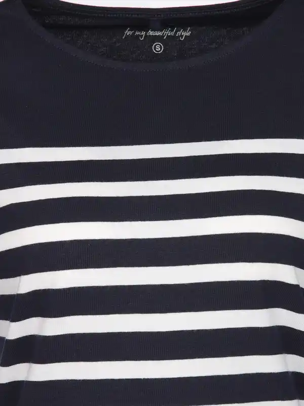 Bild 3 von Damen Shirt mit Streifen Marine