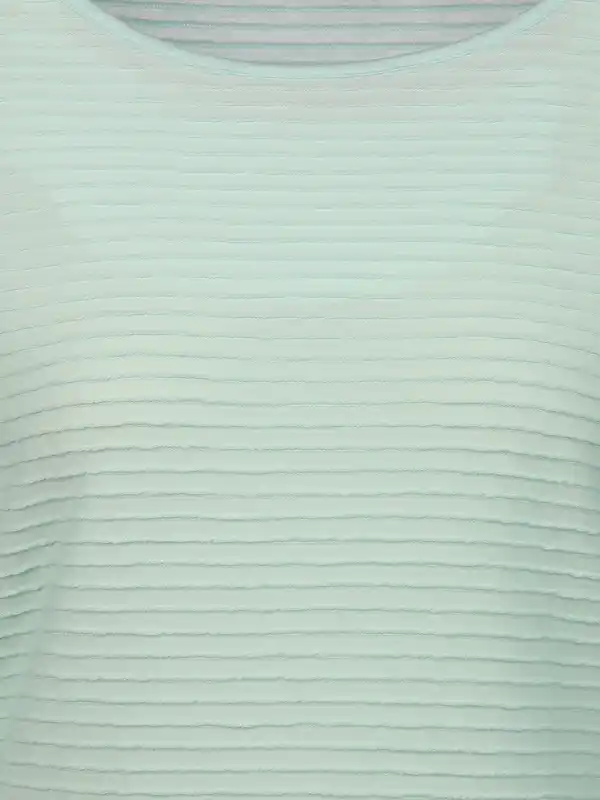 Bild 3 von Damen Strukturshirt mit 3/4 Arm Grün