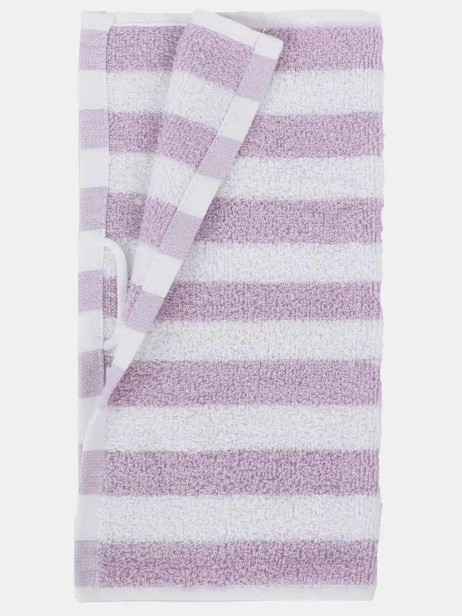 Bild 1 von Waschtuch gestreift 30x30cm Lila