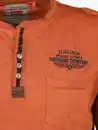 Bild 3 von Herren Henleyshirt im Used Look Orange