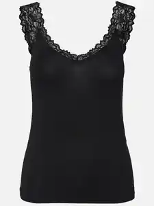 Vero Moda VMROSA SL TOP JRS NOO Top Schwarz