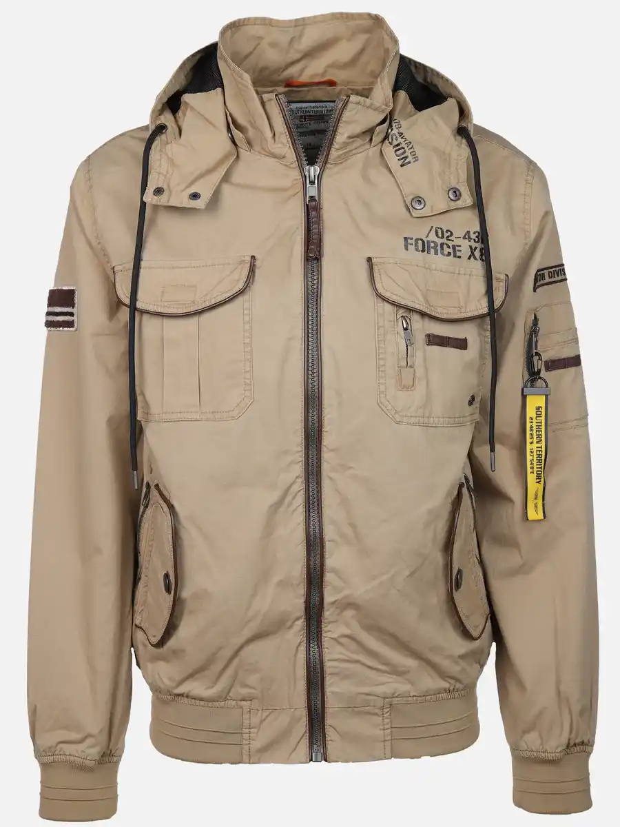 Bild 1 von Herren Fieldjacke mit vielen Details Oliv
