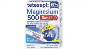 tetesept Magnesium 500 Direkt-Sticks