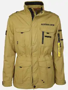 Herren Fieldjacket mit vielen Taschen Gelb