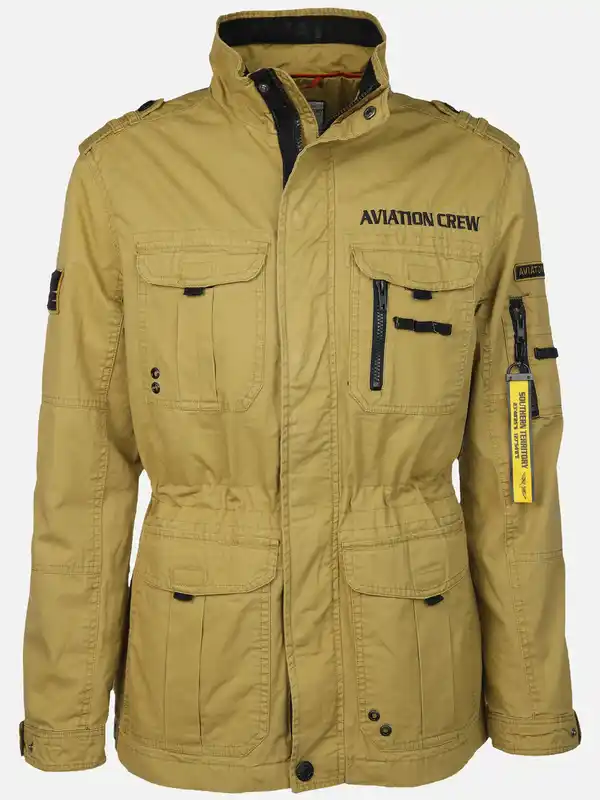 Bild 1 von Herren Fieldjacket mit vielen Taschen Gelb