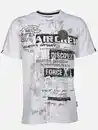 Bild 1 von Herren T-Shirt mit großem Frontprint Weiß