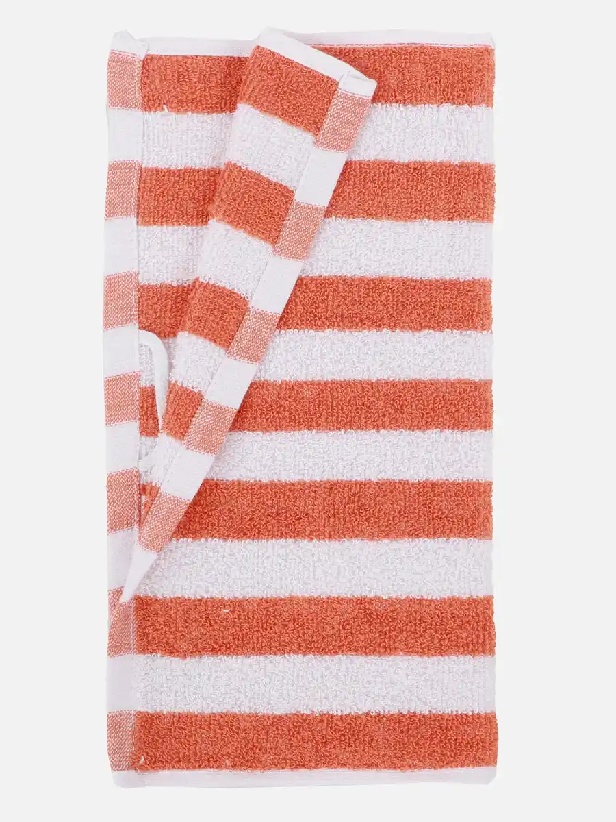 Bild 1 von Waschtuch gestreift 30x30cm Orange