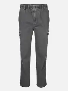 Herren Schlupfhose im Cargo Look Grau