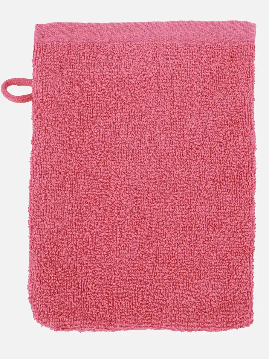 Bild 1 von Waschhandschuh unifarben 16x21cm Pink