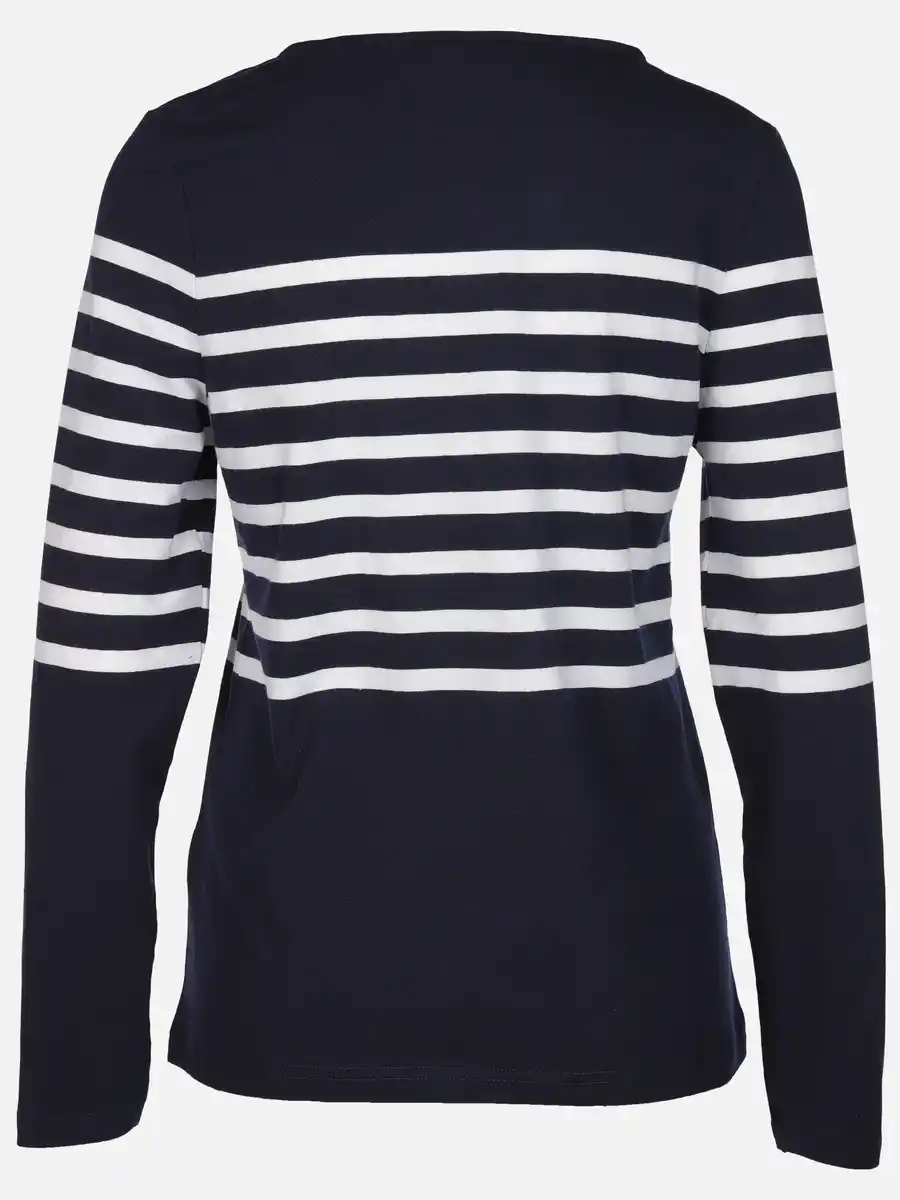 Bild 2 von Damen Shirt mit Streifen Marine