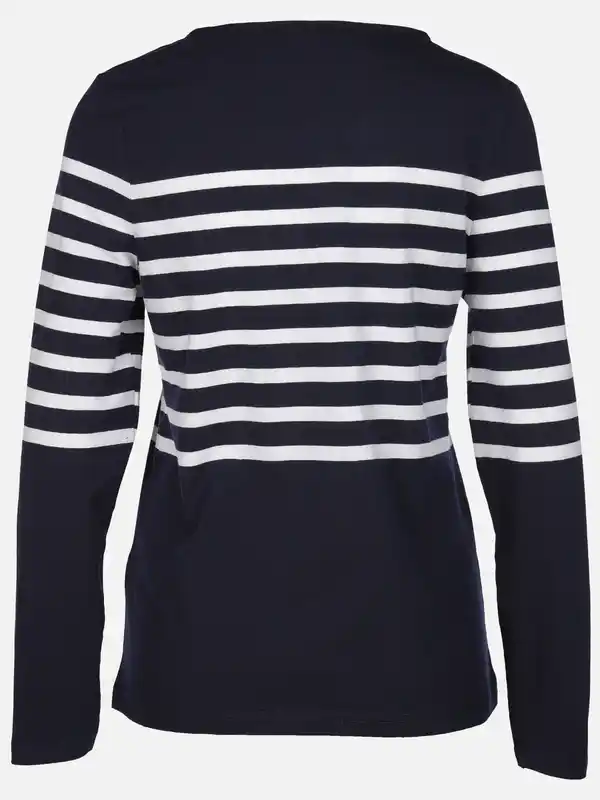 Bild 2 von Damen Shirt mit Streifen Marine