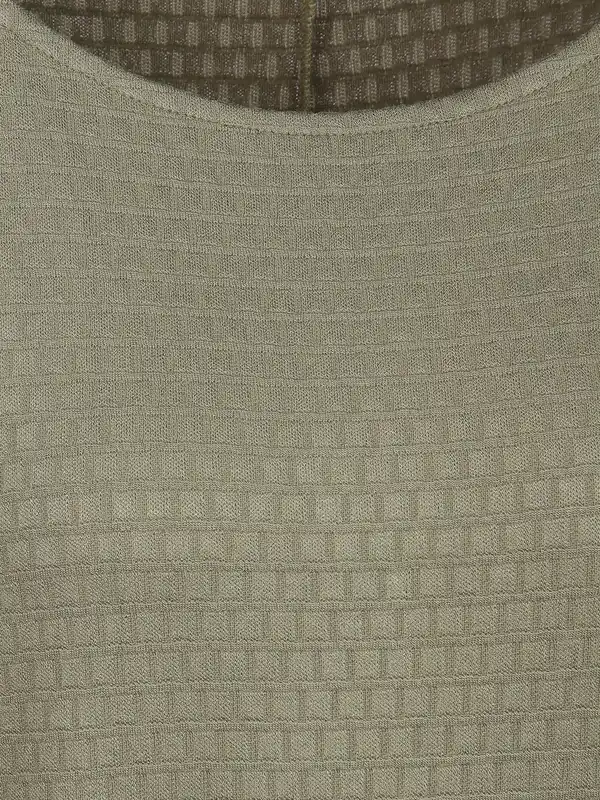 Bild 3 von Damen Struktur Shirt Oliv