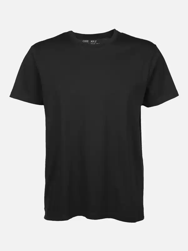 Bild 1 von Herren Basic T-Shirt Schwarz