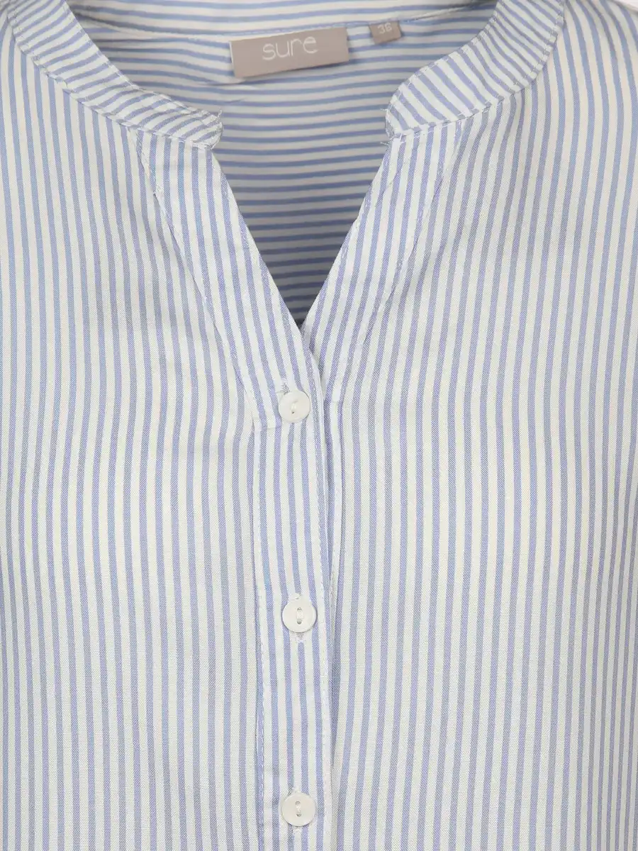 Bild 3 von Damen Streifenbluse Blau