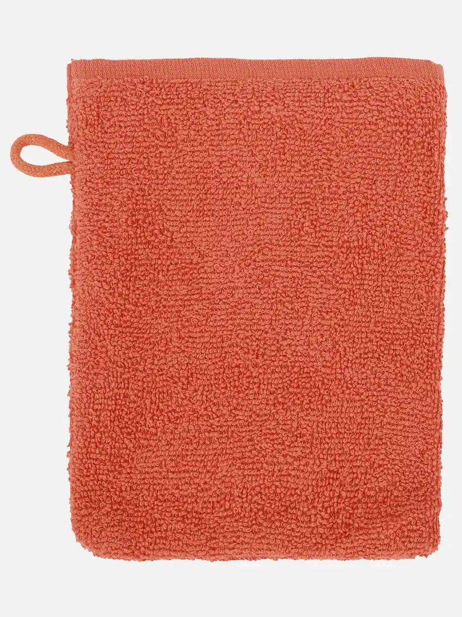 Bild 1 von Waschhandschuh unifarben 16x21cm Orange