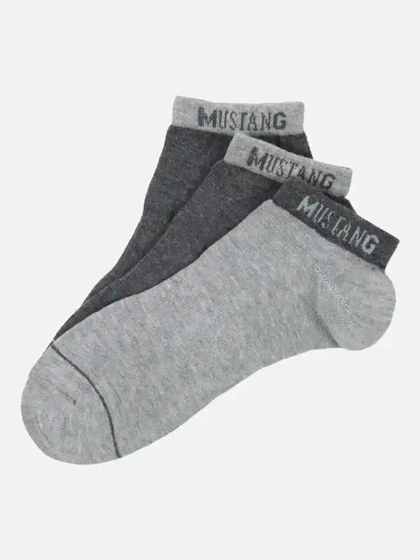 Bild 1 von Herren Sneaker Socken im 3er Pack Grau