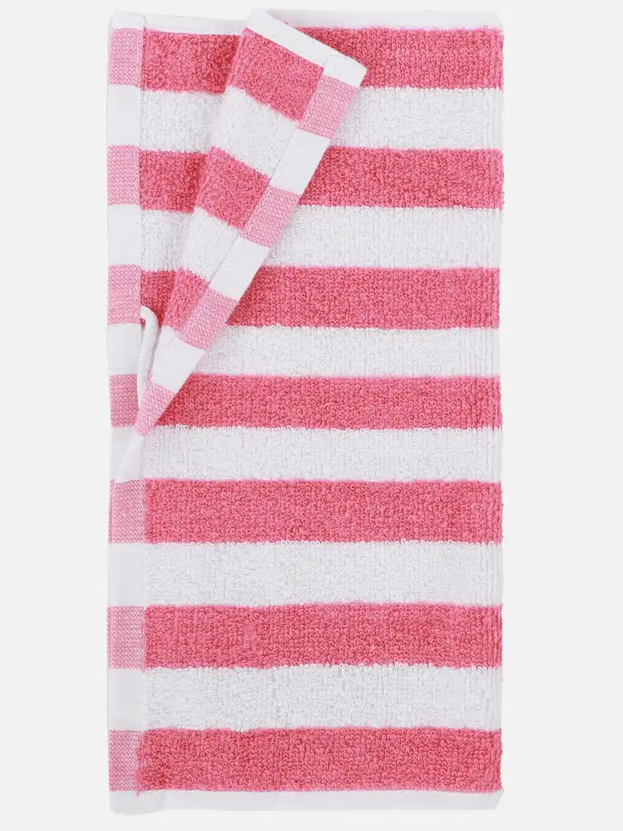 Bild 1 von Waschtuch gestreift 30x30cm Pink
