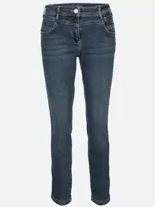 Damen Jeans mit Ziersteinchen Blau