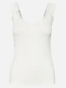 Vero Moda VMROSA SL TOP JRS NOO Top Weiß