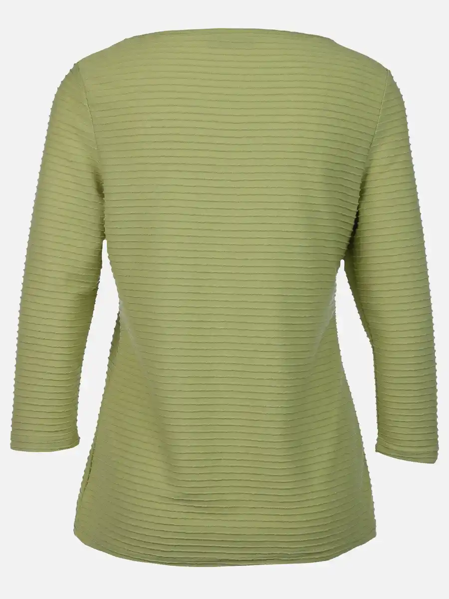 Bild 2 von Damen Strukturshirt mit 3/4 Arm Grün