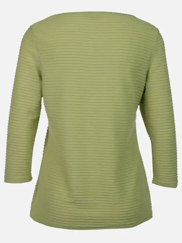 Bild 2 von Damen Strukturshirt mit 3/4 Arm Grün