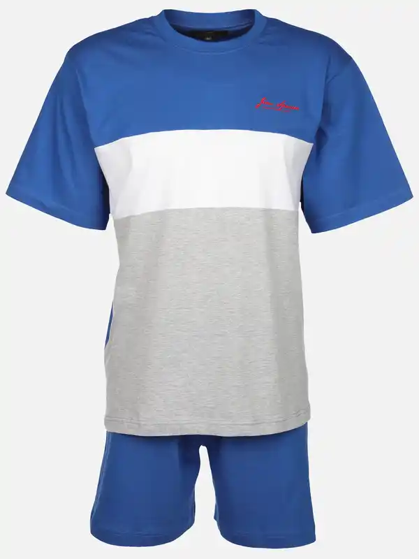 Bild 1 von Herren Pyjama Blau