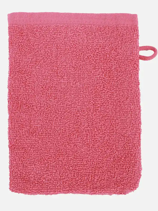 Bild 2 von Waschhandschuh unifarben 16x21cm Pink