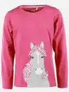 Bild 1 von Mädchen Shirt mit Einhorn-Applikation und Pailletten Pink